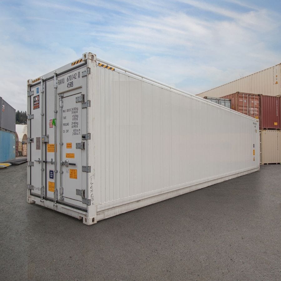 40’HC New (1-trip) Refrigerated Container (Working Reefer) - Charlie Container Crew Pty Ltd