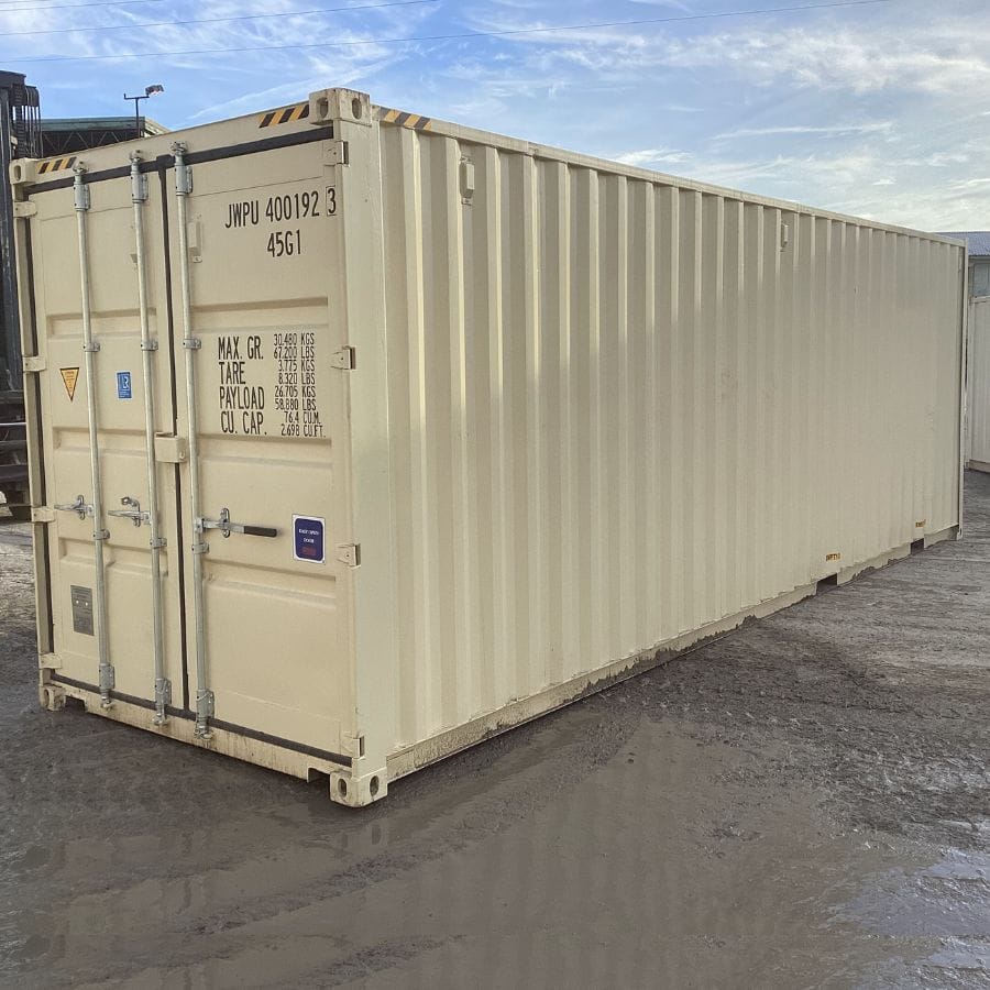 27’HC New Cut-Down Shipping Container - Charlie Container Crew Pty Ltd