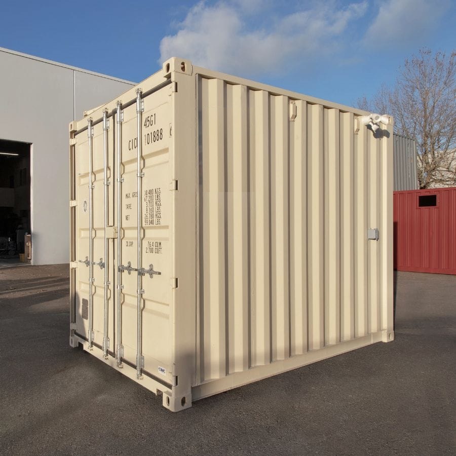 10′ Walk in Cooler CUBE - Charlie Container Crew Pty Ltd
