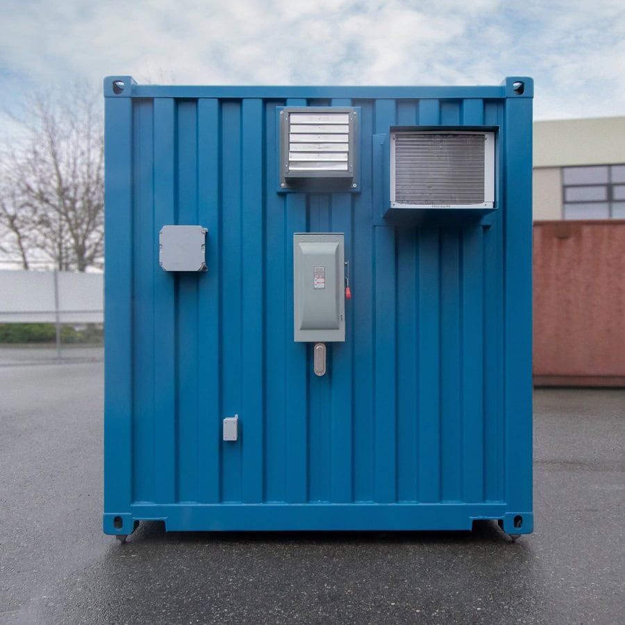 Shipyard Machinery Enclosure - Charlie Container Crew Pty Ltd