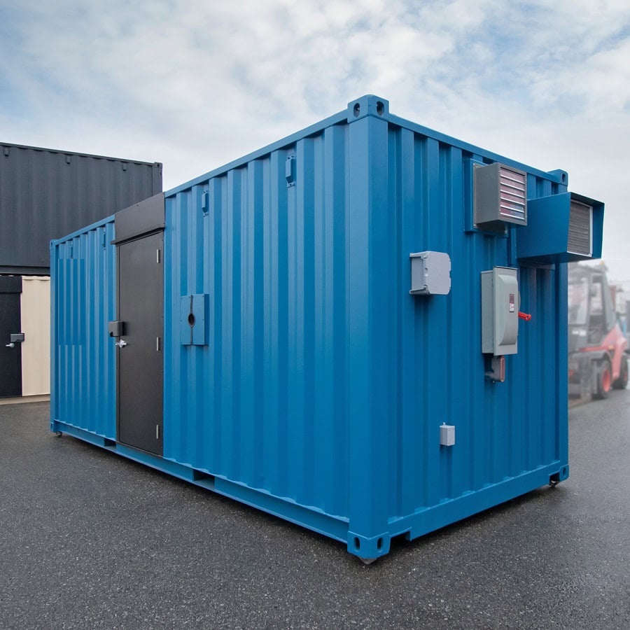 Shipyard Machinery Enclosure - Charlie Container Crew Pty Ltd