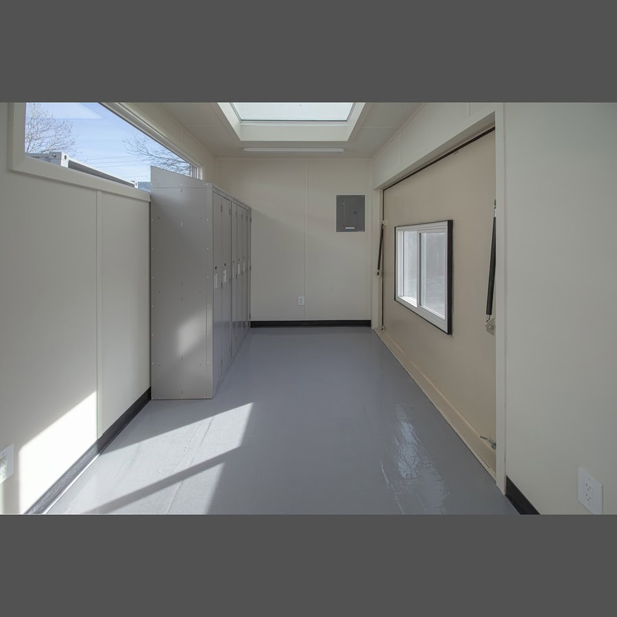 40’ Art Studio w/Flip up Doors - Charlie Container Crew Pty Ltd