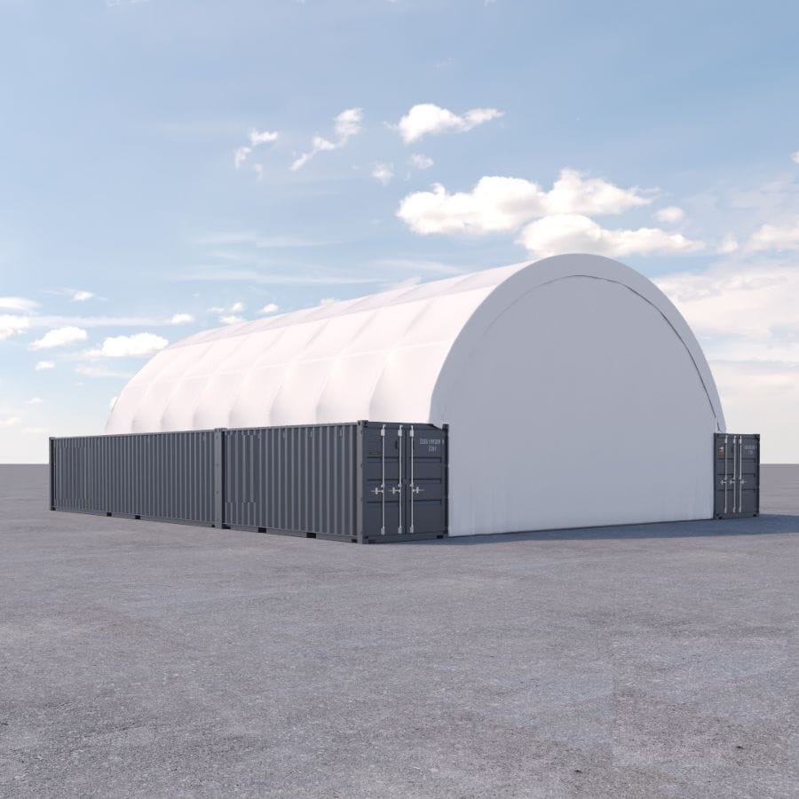 40’ x 60’ Container Shelter - Charlie Container Crew Pty Ltd