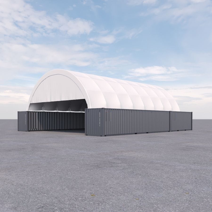 40’ x 60’ Container Shelter - Charlie Container Crew Pty Ltd