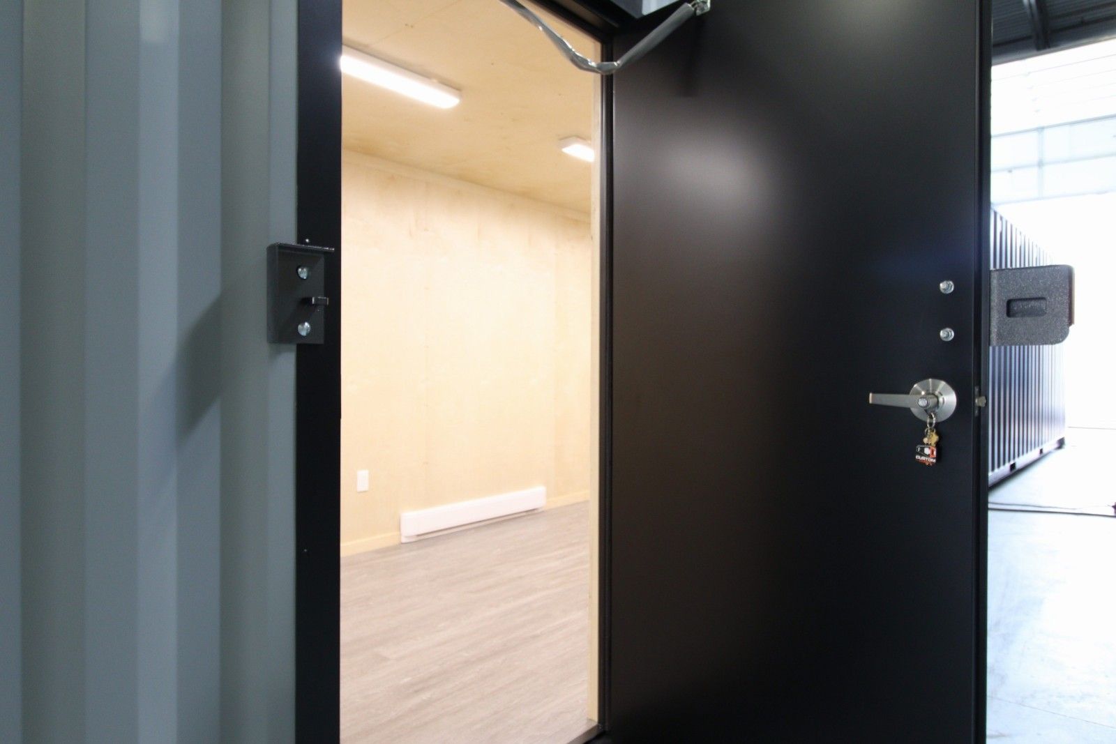 40’ Office CUBE – Wood Finished - Charlie Container Crew Pty Ltd
