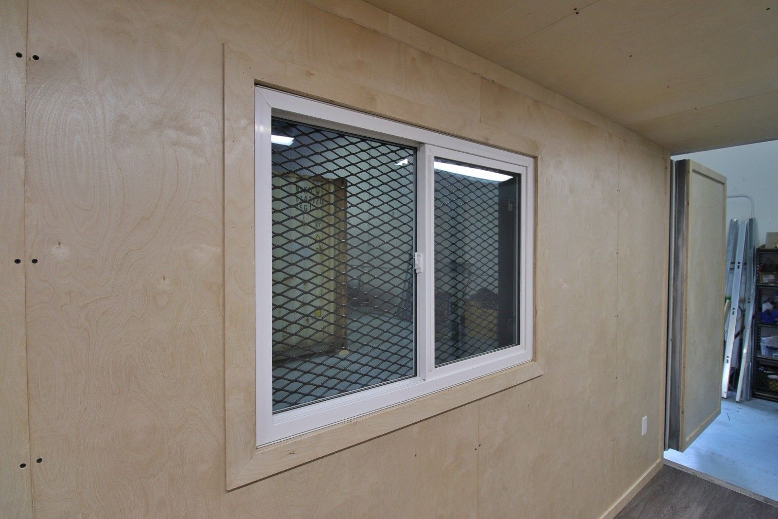40’ Office CUBE – Wood Finished - Charlie Container Crew Pty Ltd