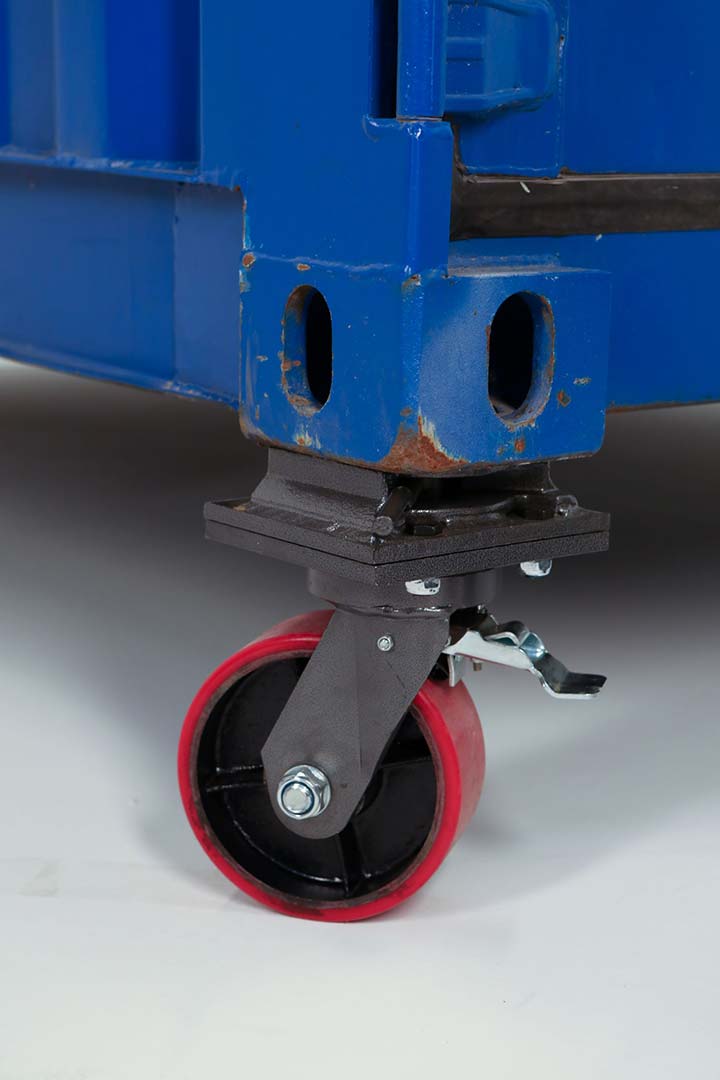 INSTA 8” Container Swivel Caster - Charlie Container Crew Pty Ltd
