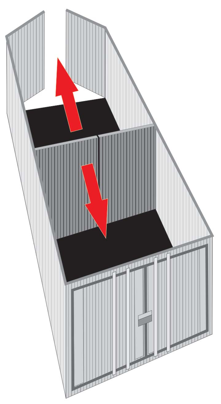 INSTA Divider Wall - Charlie Container Crew Pty Ltd