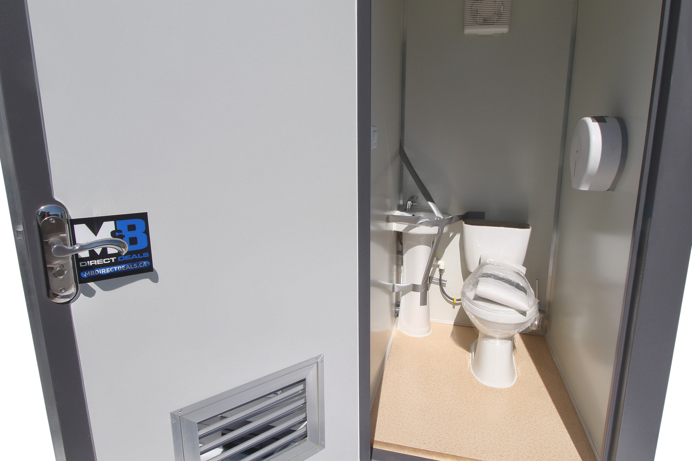 M&B | Double Stall Portable Washroom - Charlie Container Crew Pty Ltd