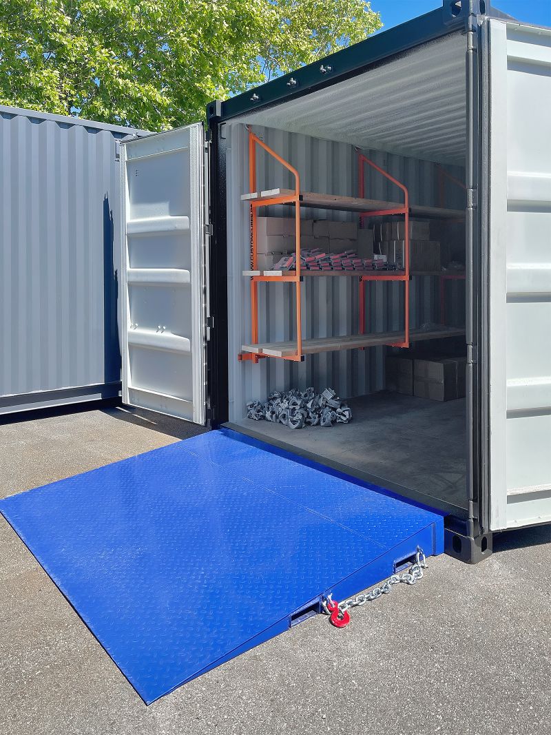 M&B | Heavy Duty Forklift Ramp - Charlie Container Crew Pty Ltd