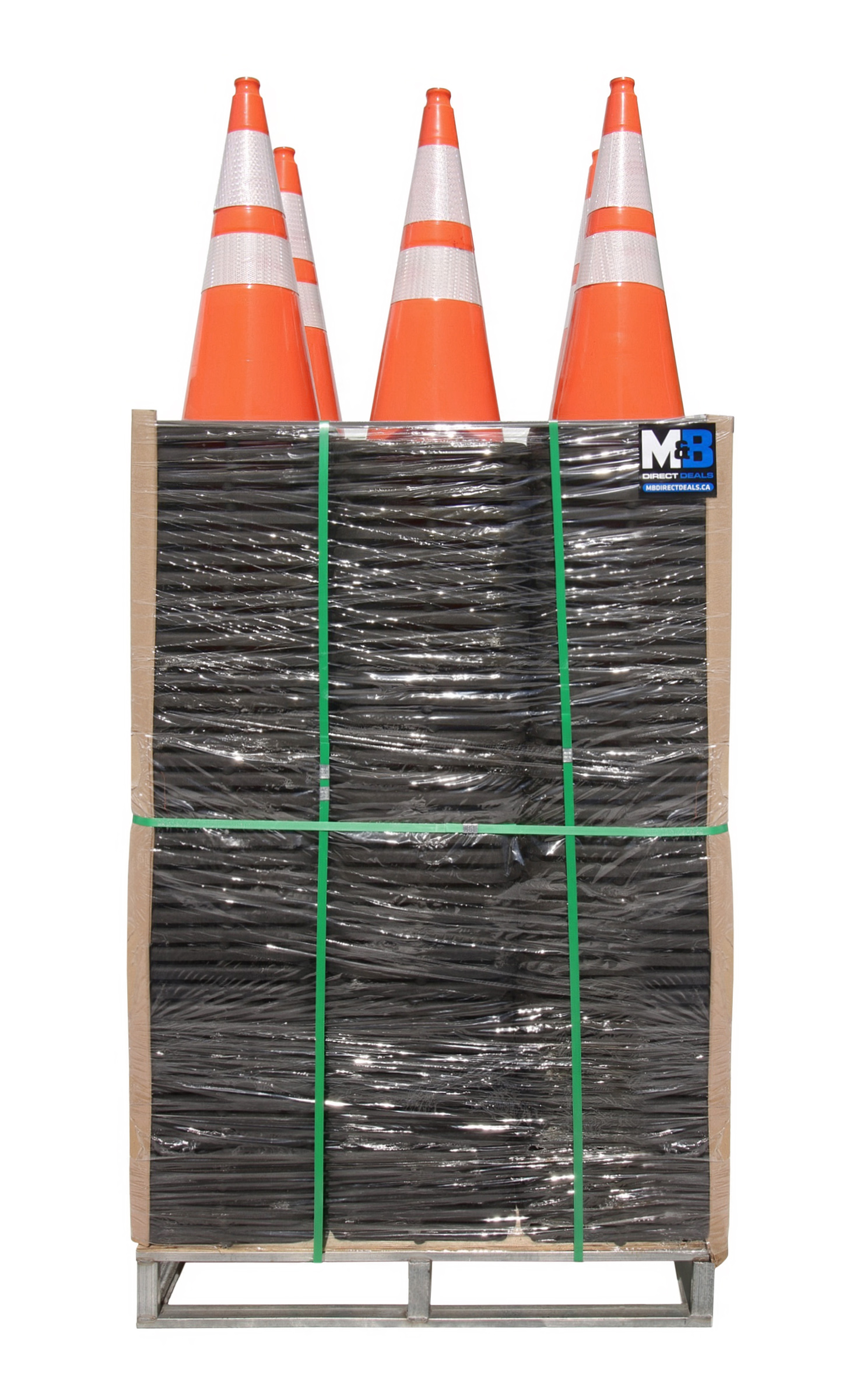 M&B | 250 X Traffic Cones - Charlie Container Crew Pty Ltd