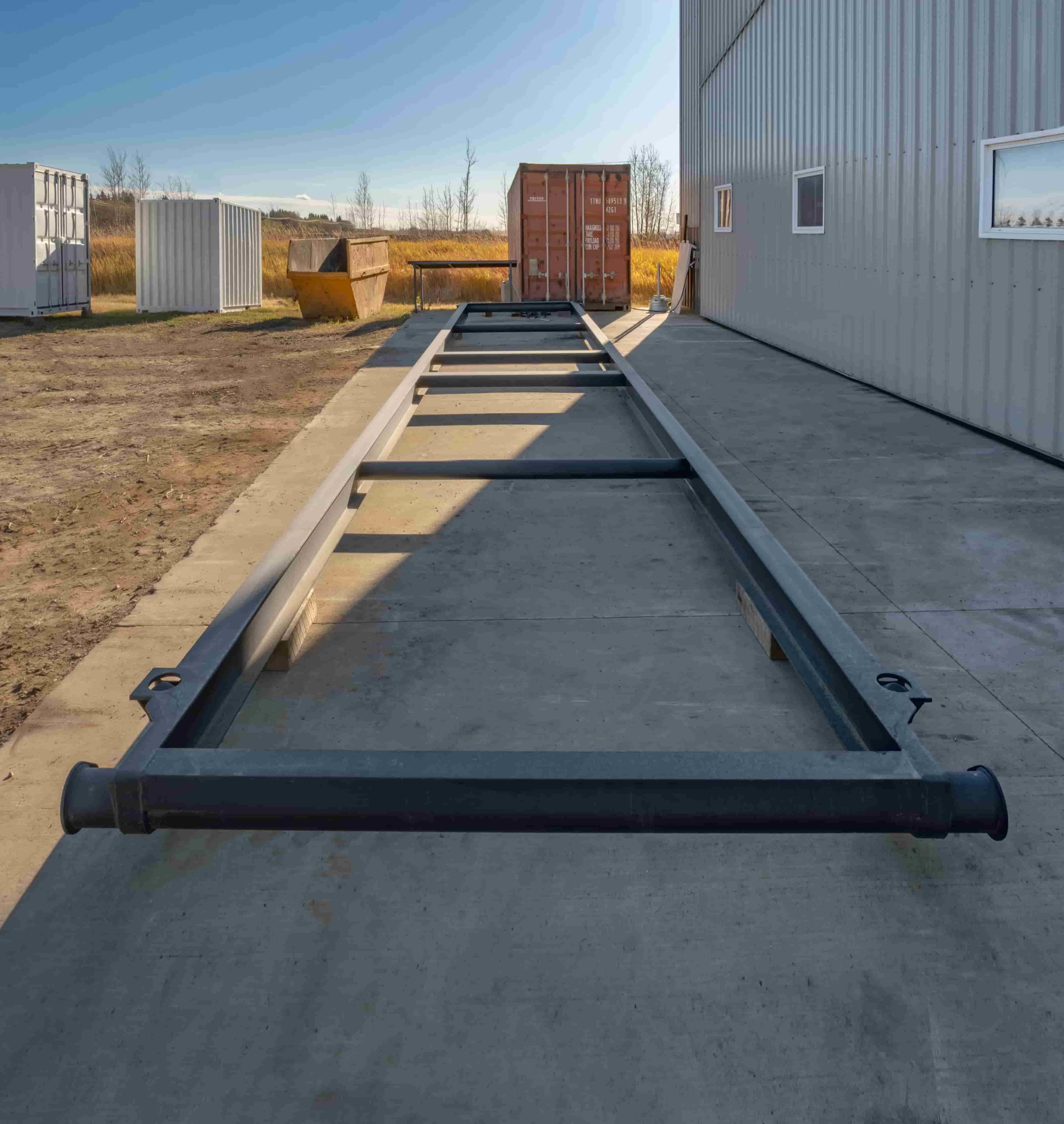 40’ Container skid w/ twist lock “Non Grated” - Charlie Container Crew Pty Ltd