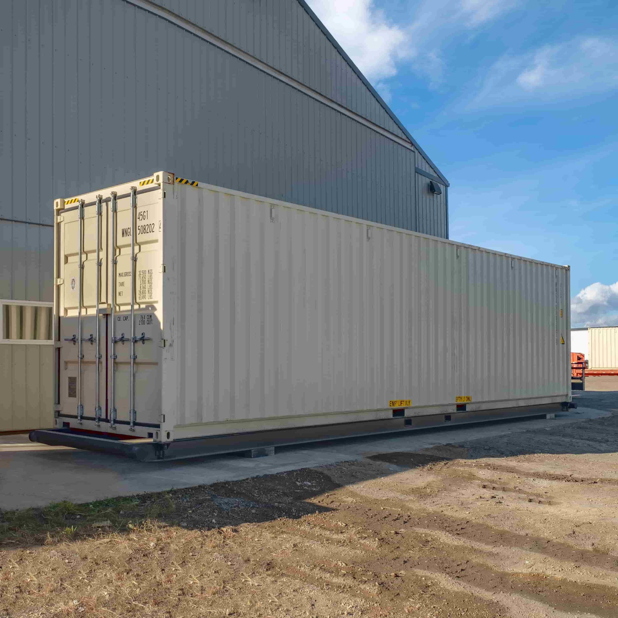 40’ Container skid w/ twist lock “Non Grated” - Charlie Container Crew Pty Ltd