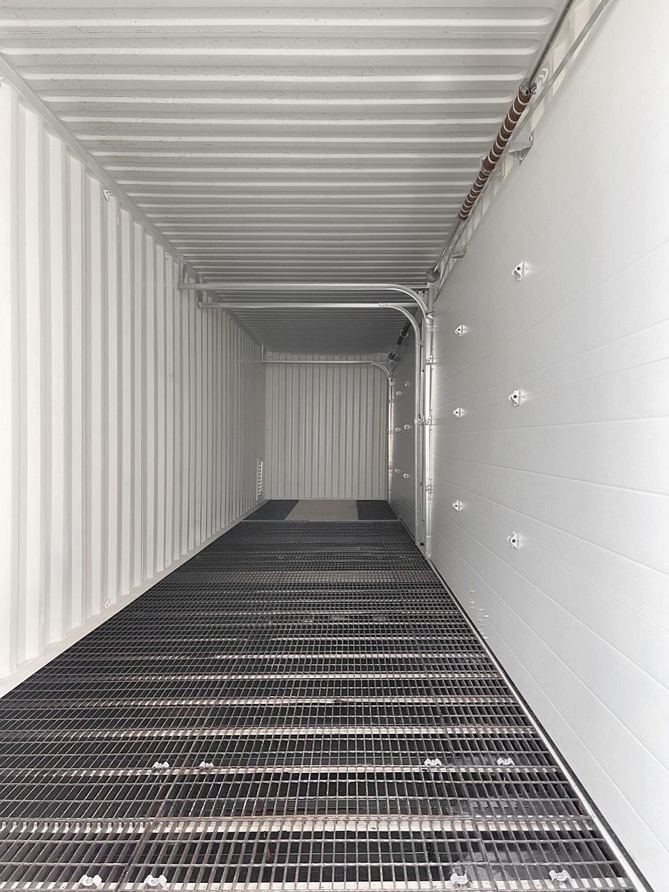 40’HC HAZCON Containment unit w/ Overhead doors - Charlie Container Crew Pty Ltd