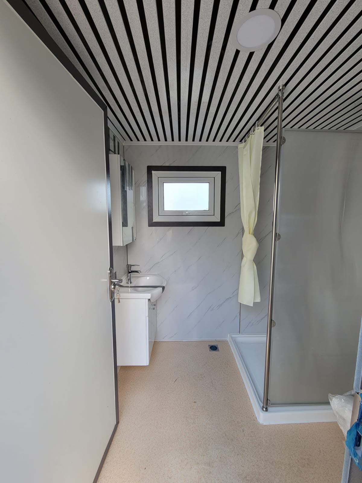 M&B | Portable Washroom + Shower - Charlie Container Crew Pty Ltd