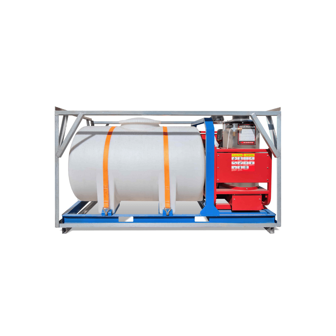 M&B | 4000 PSI Self Contained Hot Water Pressure Washer - Charlie Container Crew Pty Ltd