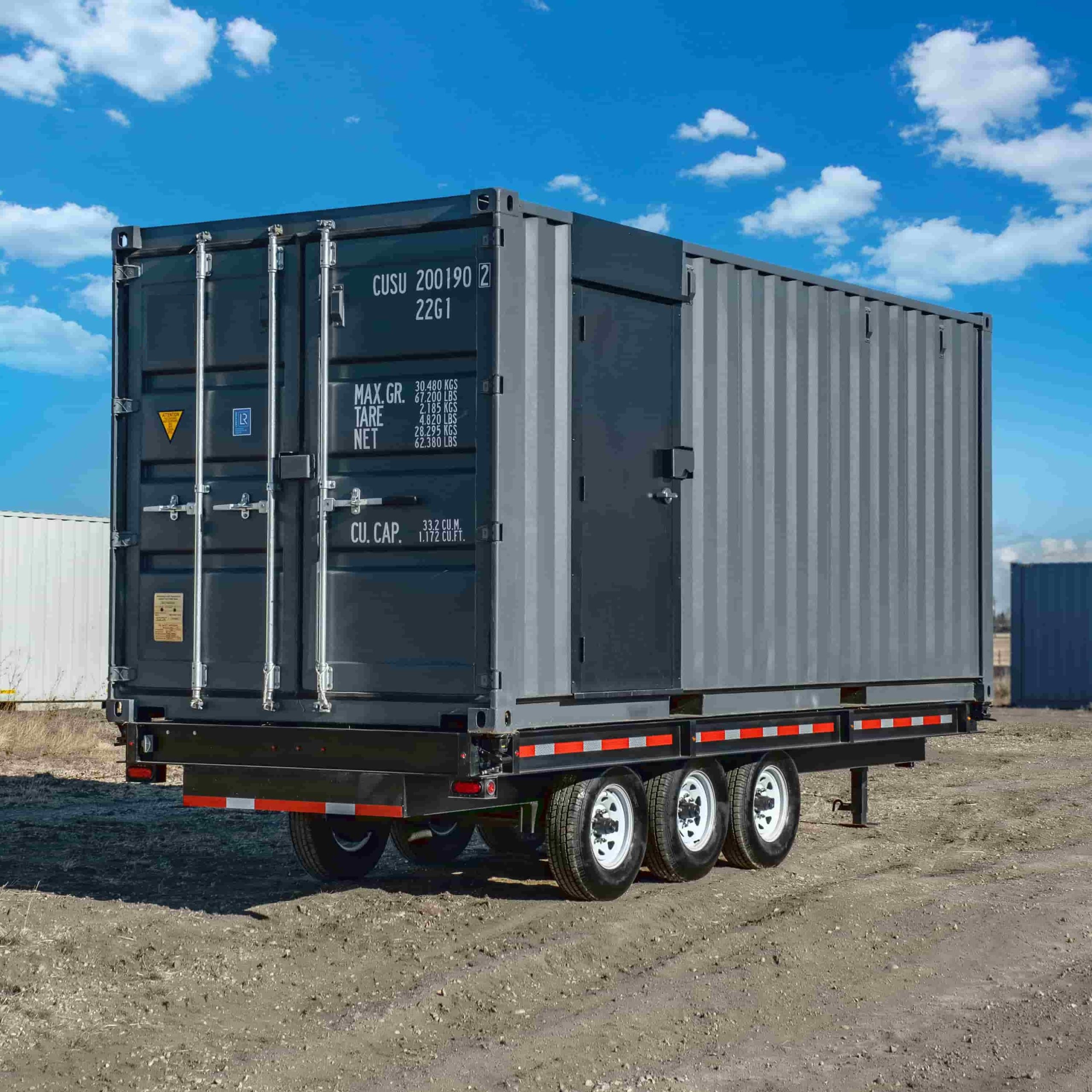 20’ Bumper Pull Container Chassis - Charlie Container Crew Pty Ltd