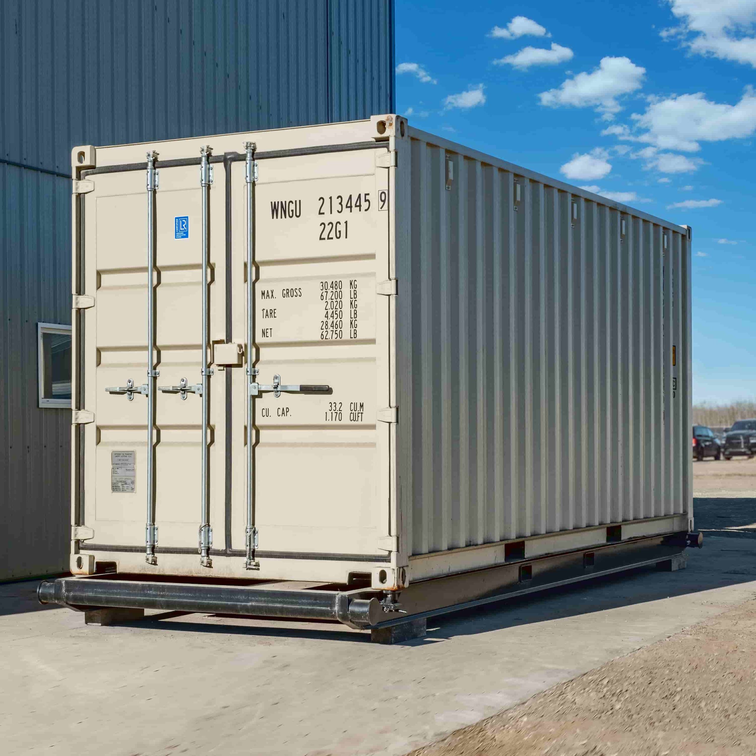 20’ Skid w/ Twist locks “Non Grated” - Charlie Container Crew Pty Ltd