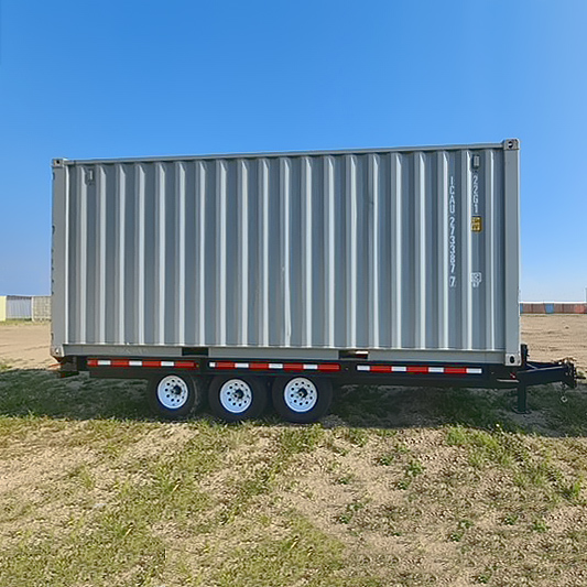 20’ Bumper Pull Container Chassis - Charlie Container Crew Pty Ltd