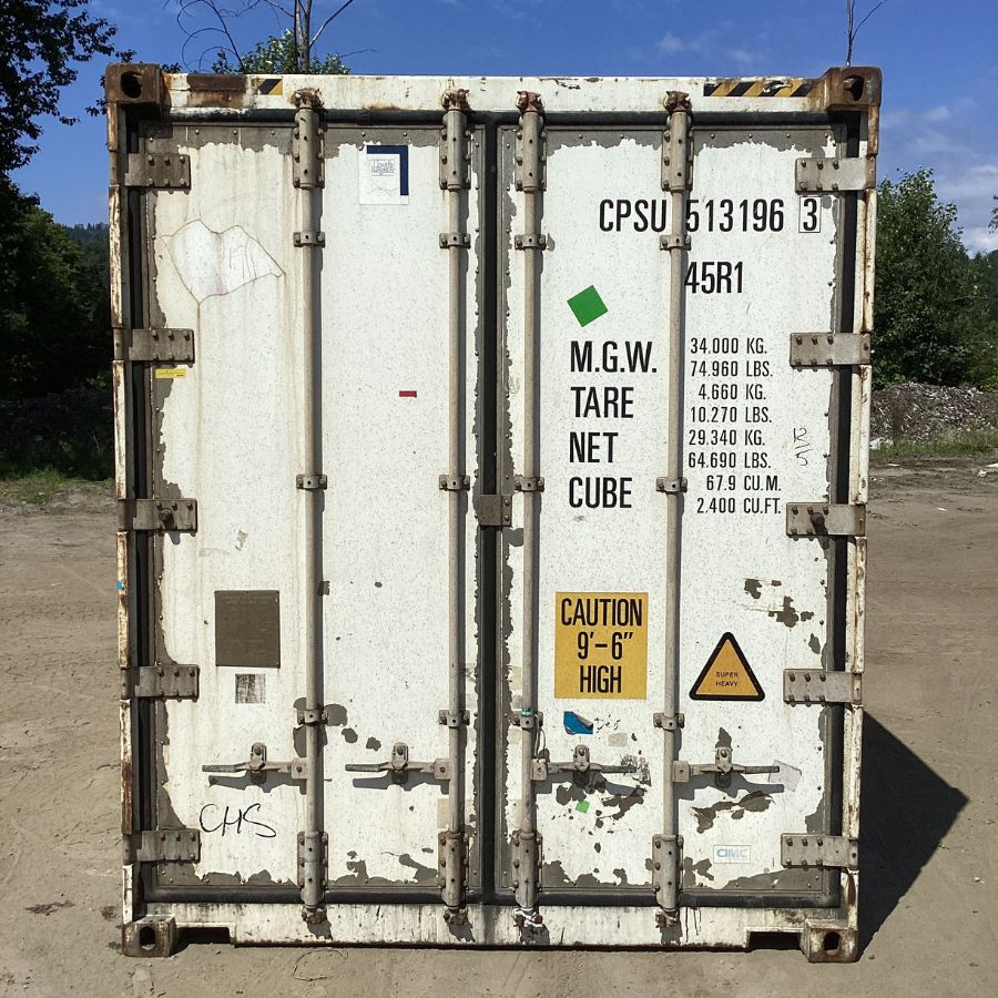 40’HC Non-Working Reefer (DMG) - Charlie Container Crew Pty Ltd