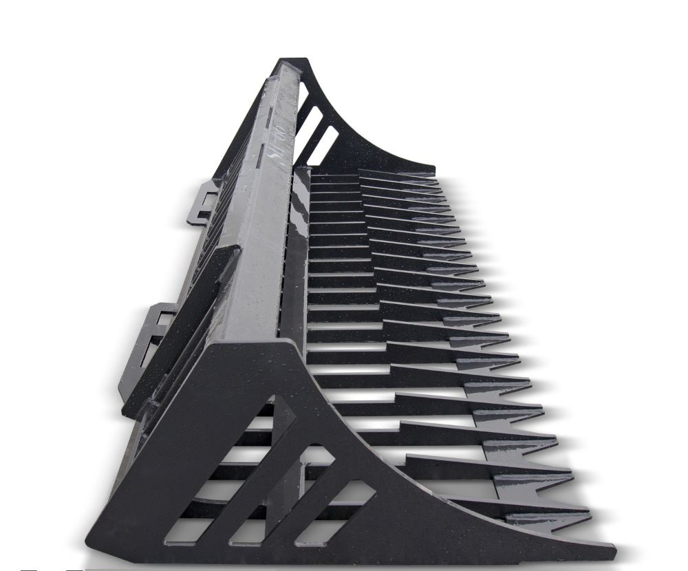 M&B | 66″ Skid Steer Skeleton Bucket - Charlie Container Crew Pty Ltd