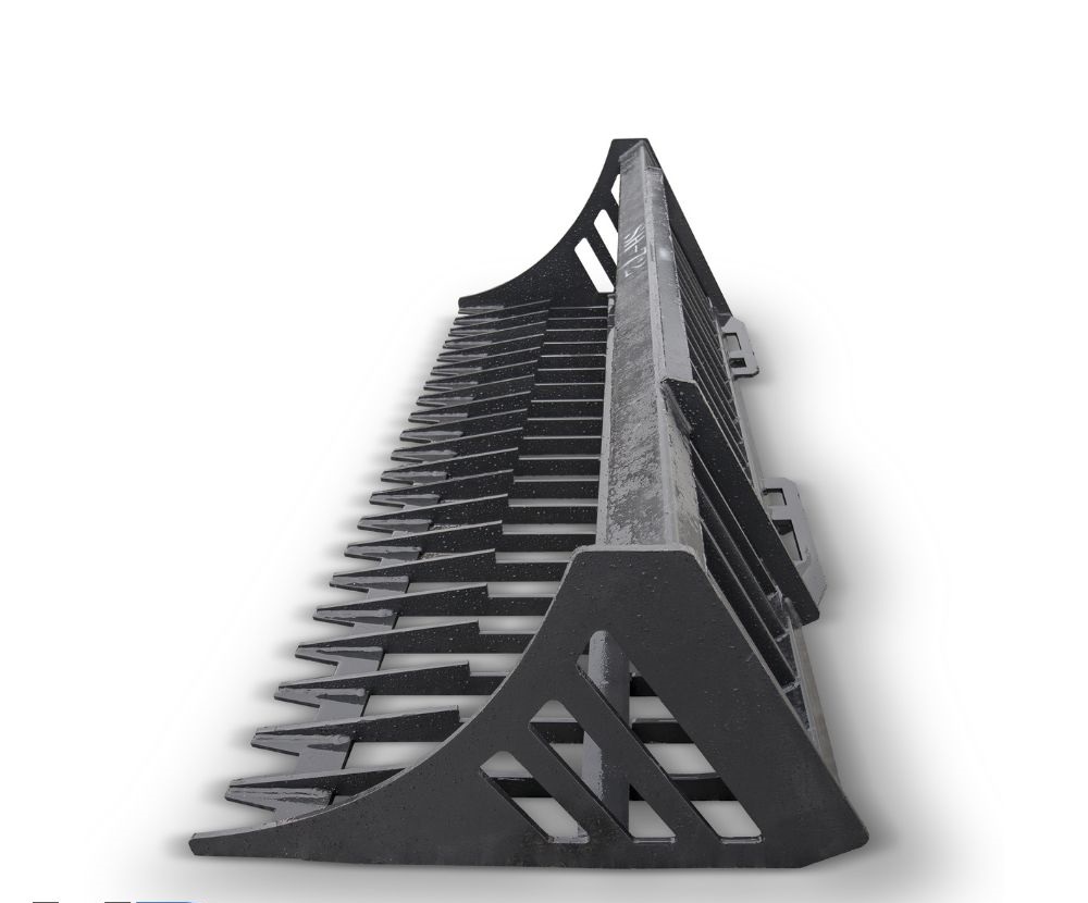 M&B | 72″ Skid Steer Skeleton Bucket - Charlie Container Crew Pty Ltd