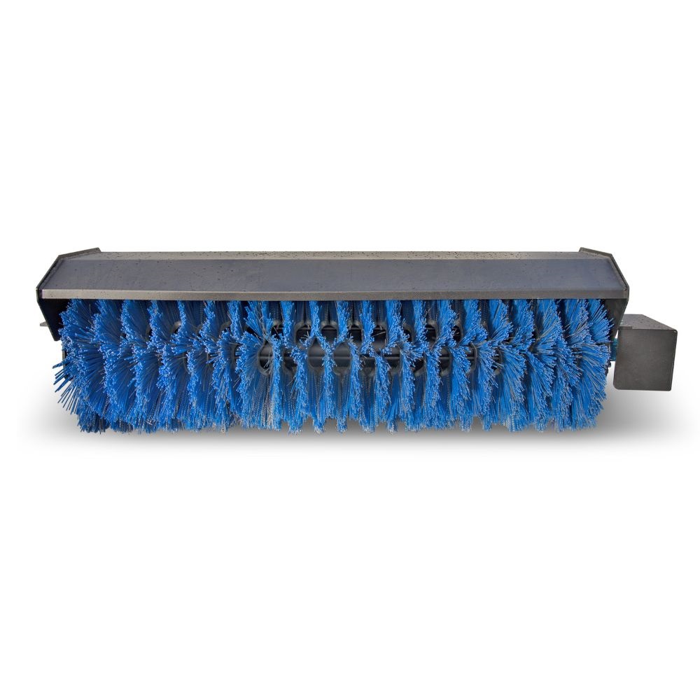M&B | 72″ Skid Steer Angle Broom - Charlie Container Crew Pty Ltd