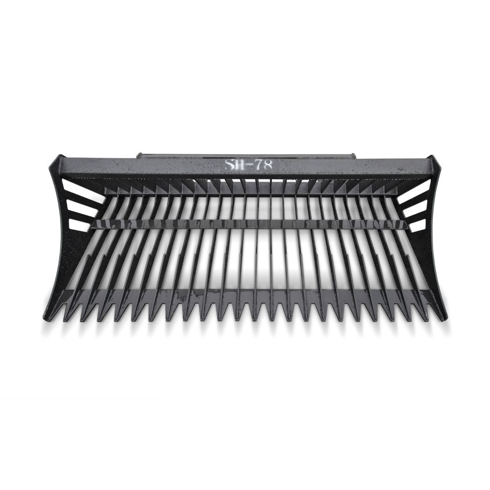 M&B | 78″ Skid Steer Skeleton Bucket - Charlie Container Crew Pty Ltd