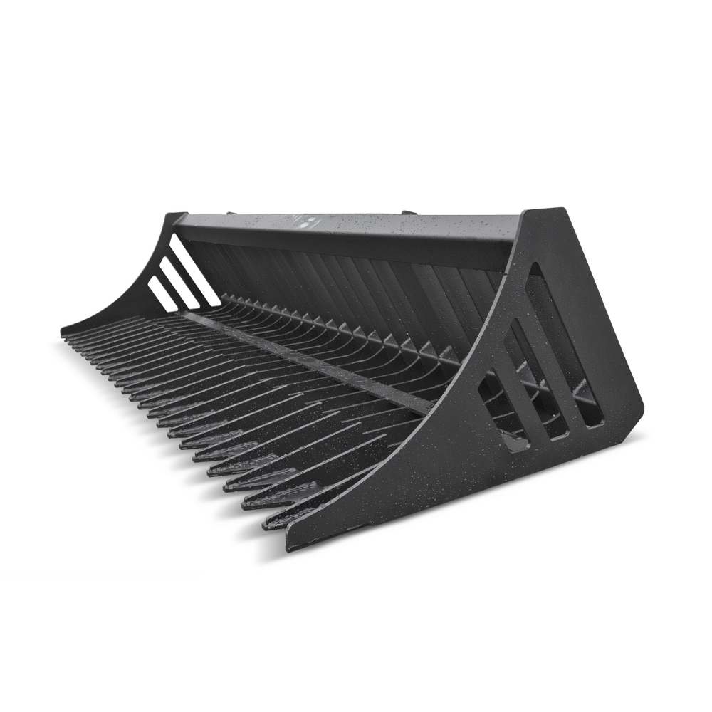 M&B | 84″ Skid Steer Skeleton Bucket - Charlie Container Crew Pty Ltd