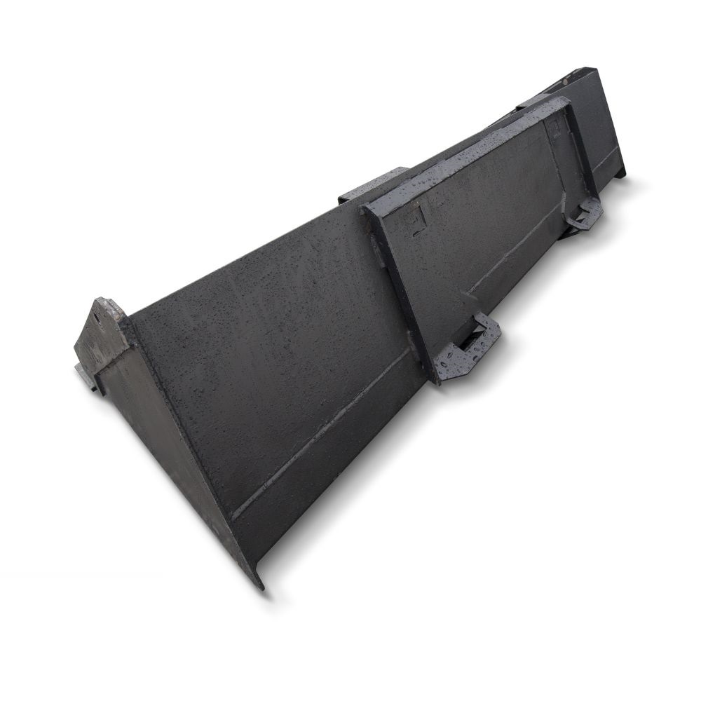 M&B | 84″ Skid Steer Bucket - Charlie Container Crew Pty Ltd