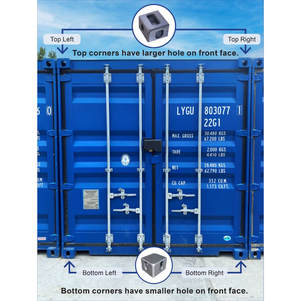 INSTA Container Corner Casting - Charlie Container Crew Pty Ltd
