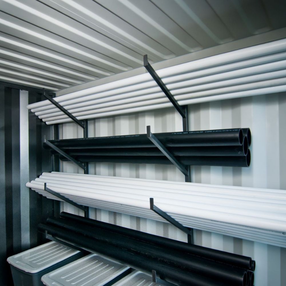 INSTA Pipe Rack - Charlie Container Crew Pty Ltd