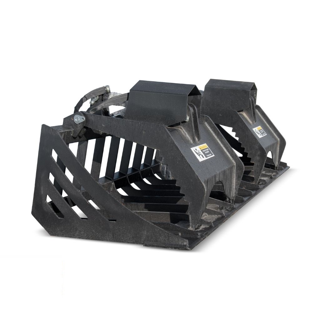 M&B | 72″ Rock Grapple Bucket - Charlie Container Crew Pty Ltd