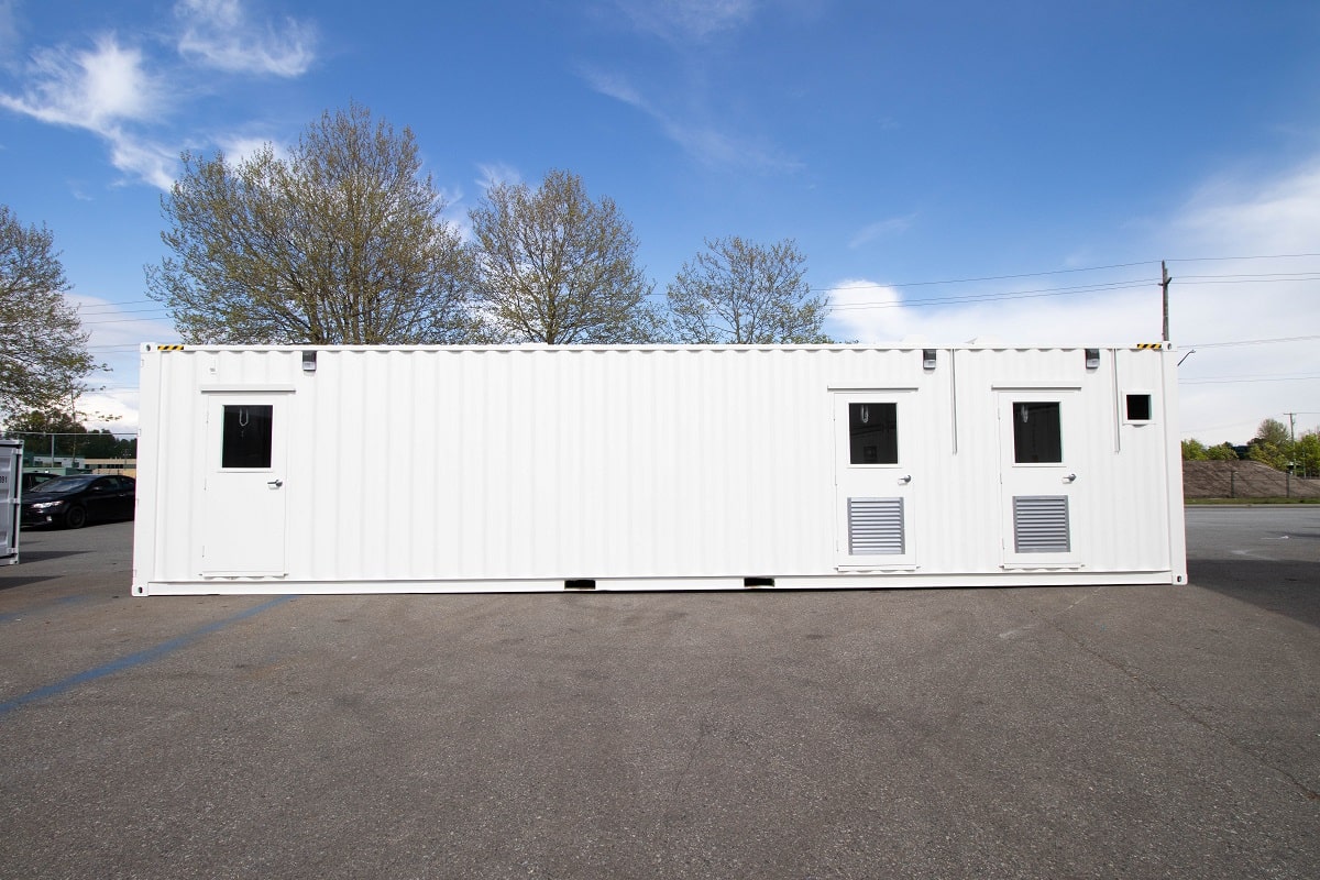 40’ Custom Mechanical Enclosure - Charlie Container Crew Pty Ltd