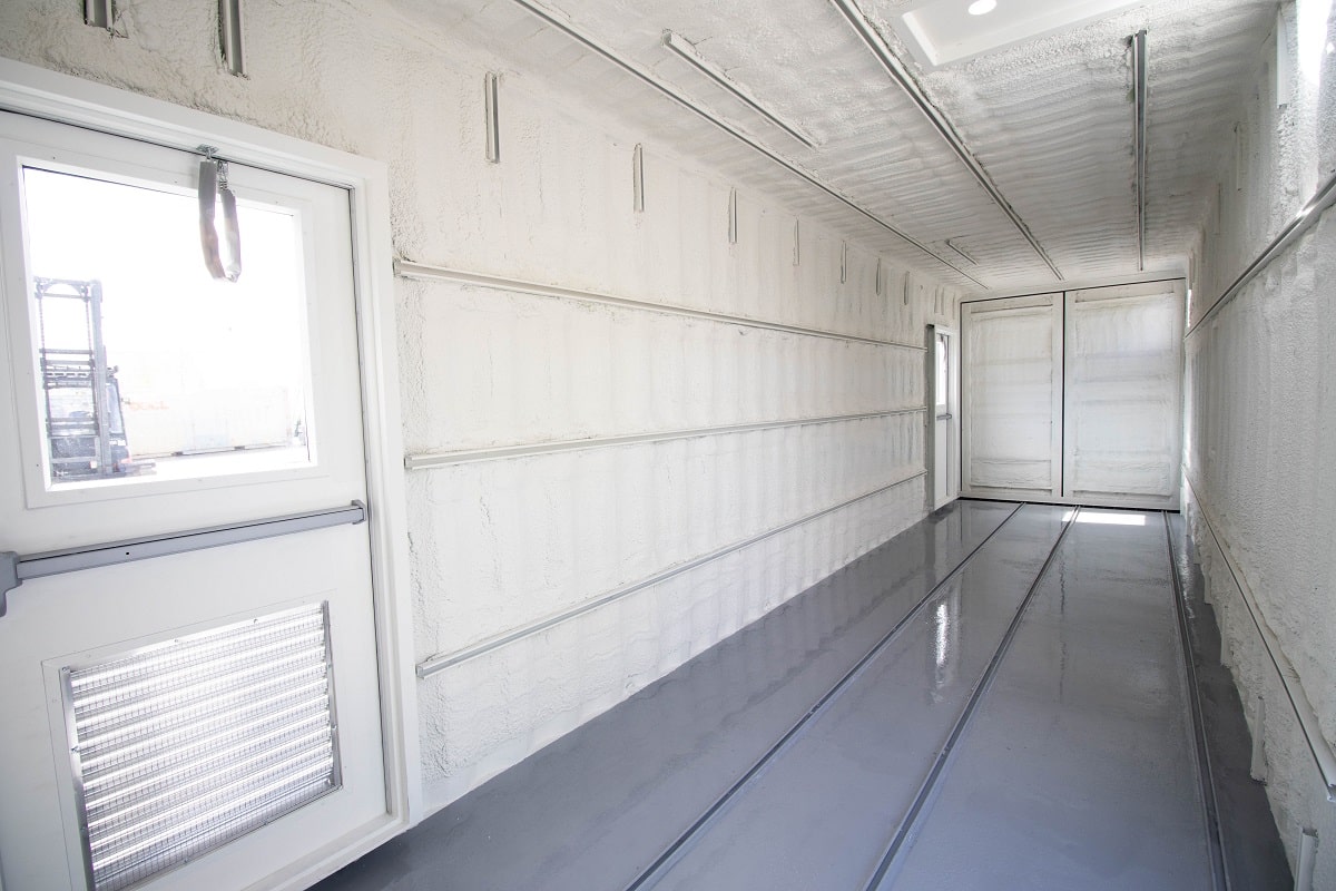40’ Custom Mechanical Enclosure - Charlie Container Crew Pty Ltd