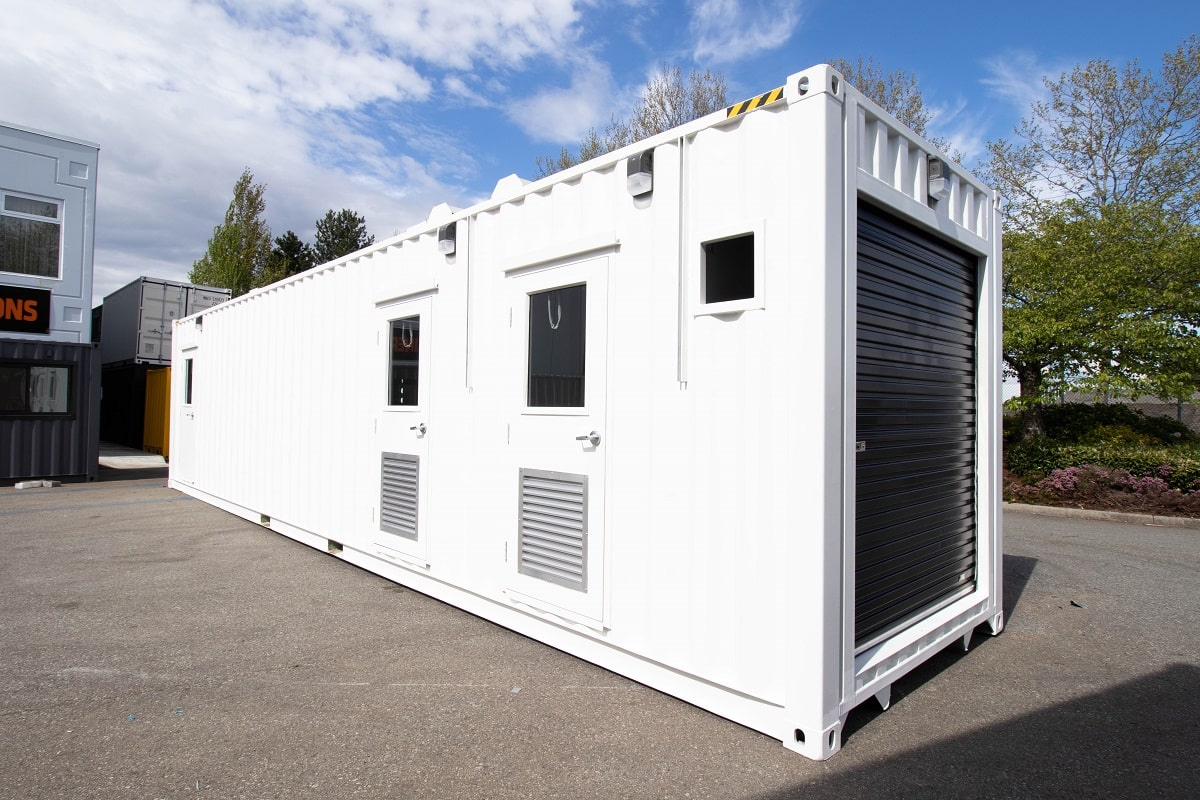 40’ Custom Mechanical Enclosure - Charlie Container Crew Pty Ltd