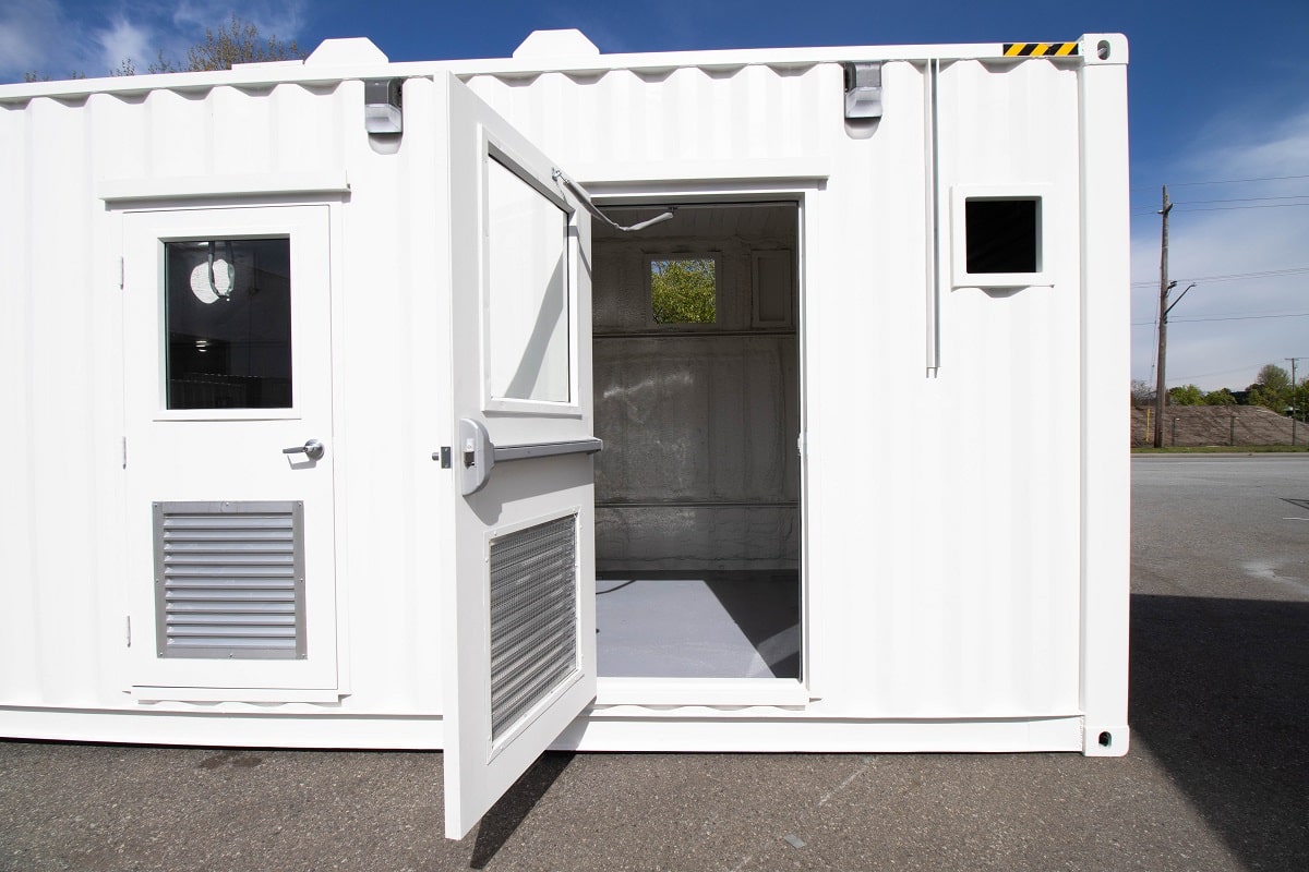 40’ Custom Mechanical Enclosure - Charlie Container Crew Pty Ltd