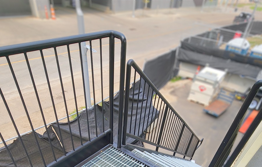 40’HC VIP Area with Patio for the Oilers - Charlie Container Crew Pty Ltd