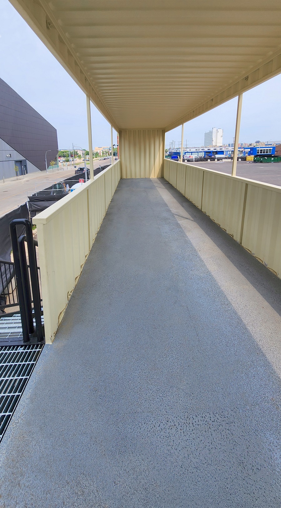 40’HC VIP Area with Patio for the Oilers - Charlie Container Crew Pty Ltd