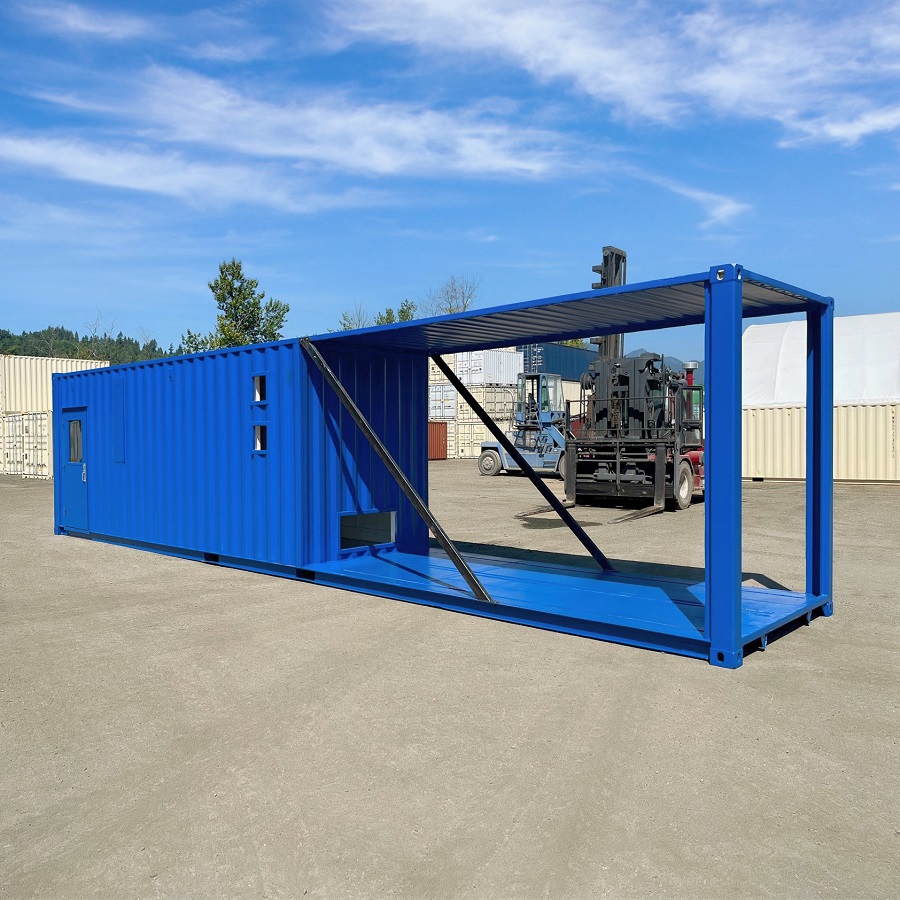 40’ Custom Equipment Enclosure - Charlie Container Crew Pty Ltd