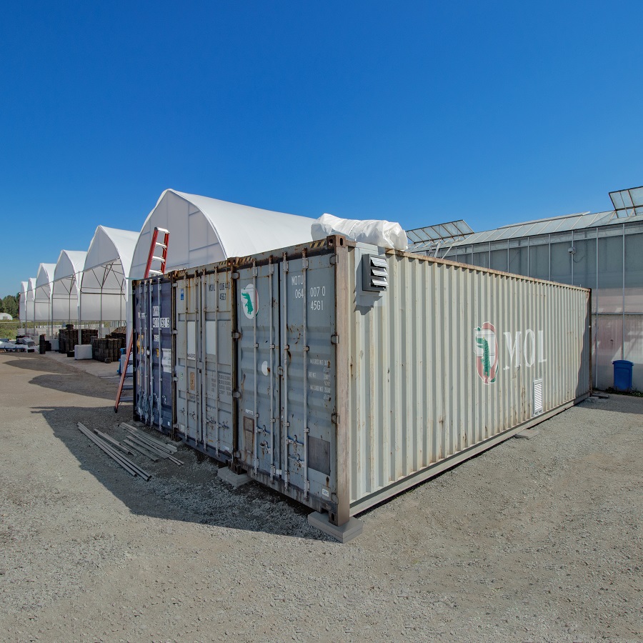 Custom Storage & Processing units for an Organics Company - Charlie Container Crew Pty Ltd