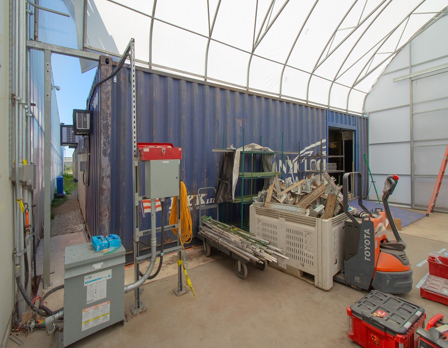 Custom Storage & Processing units for an Organics Company - Charlie Container Crew Pty Ltd