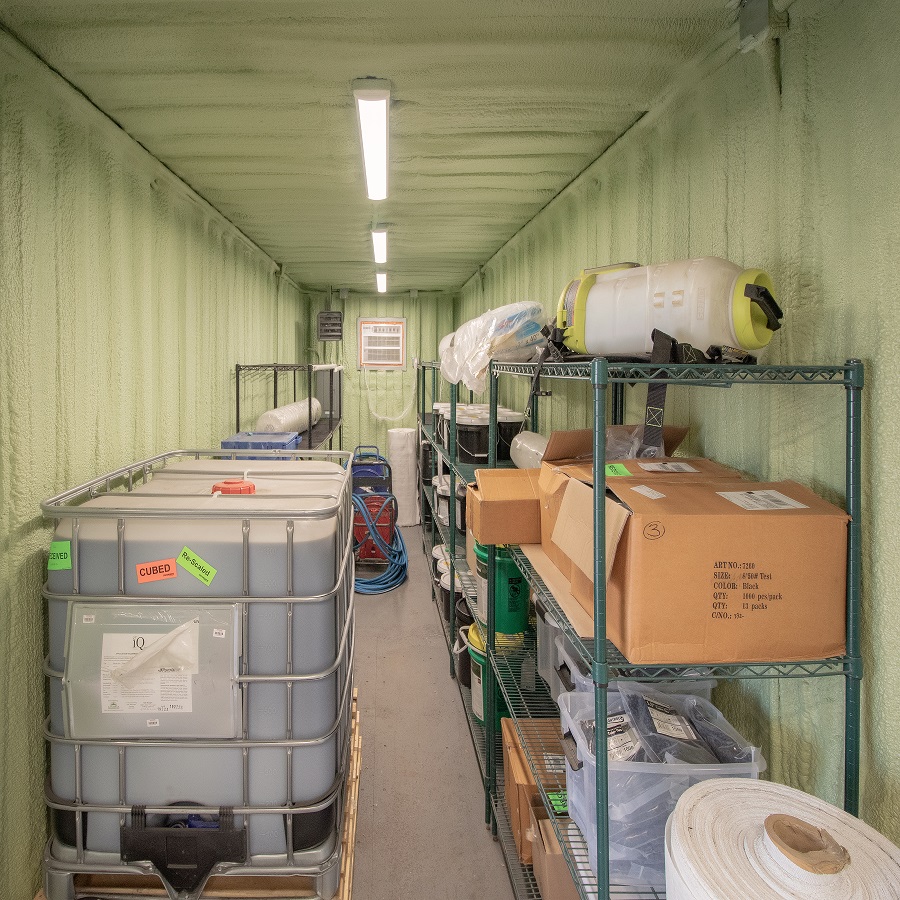 Custom Storage & Processing units for an Organics Company - Charlie Container Crew Pty Ltd