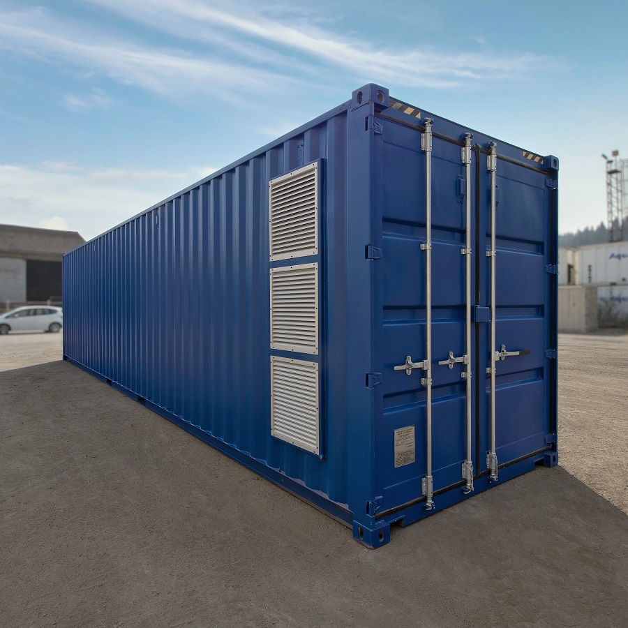 40’ Custom Equipment Housing Unit - Charlie Container Crew Pty Ltd