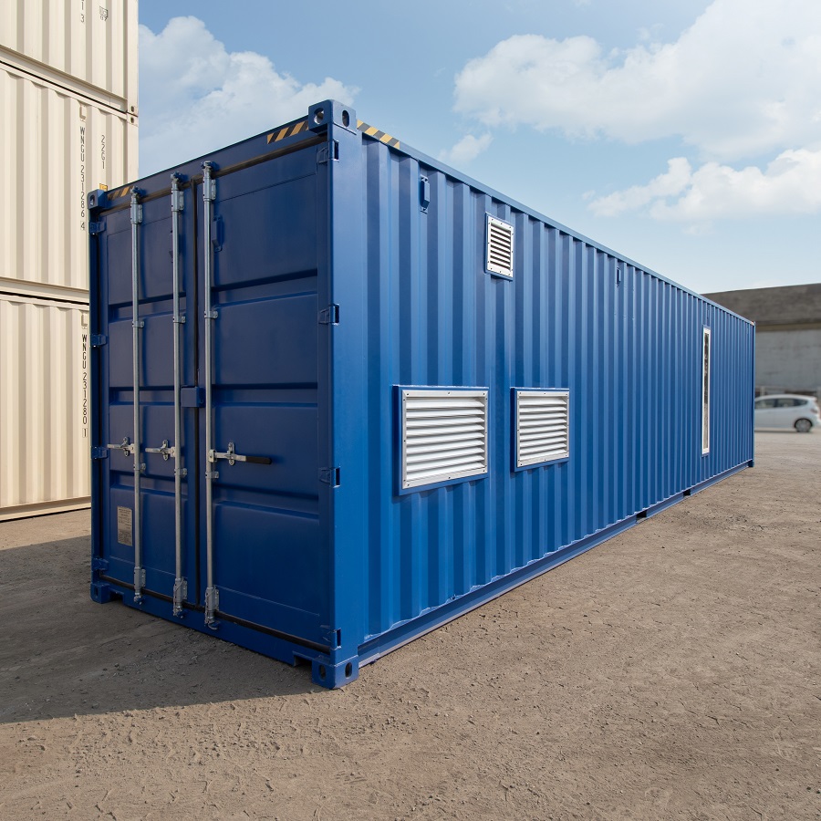 40’ Custom Equipment Housing Unit - Charlie Container Crew Pty Ltd