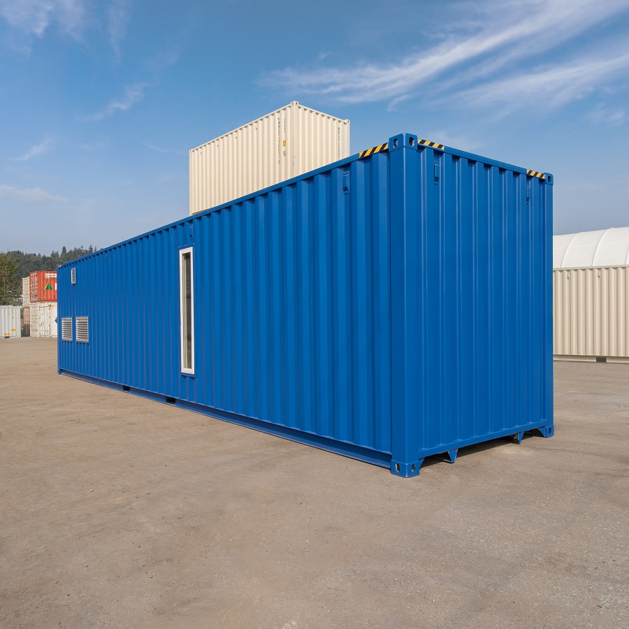 40’ Custom Equipment Housing Unit - Charlie Container Crew Pty Ltd