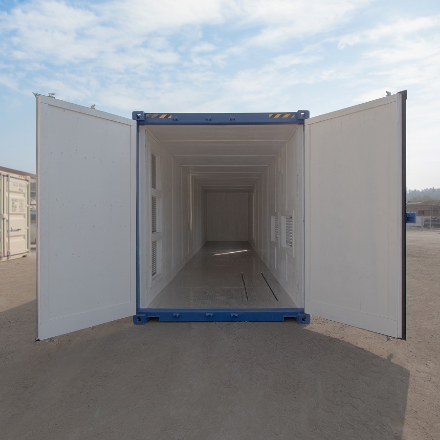 40’ Custom Equipment Housing Unit - Charlie Container Crew Pty Ltd