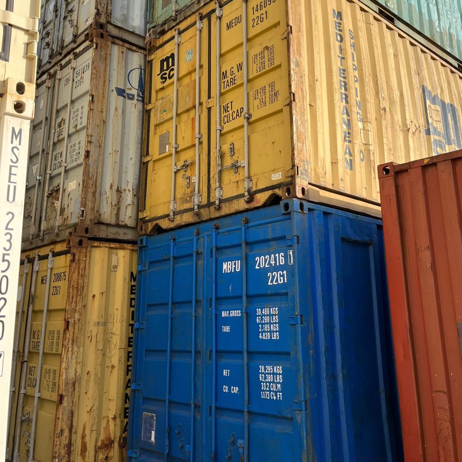 20’ Used Containers With Minor DMG - Charlie Container Crew Pty Ltd