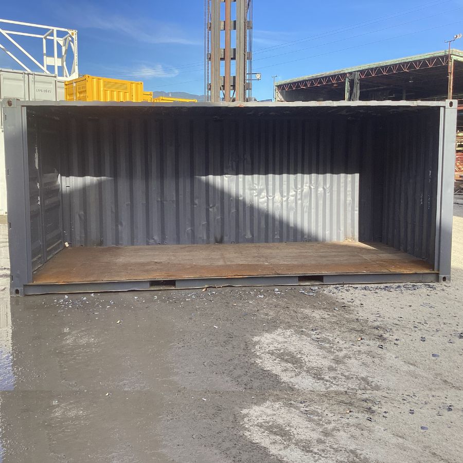20′ Used “Open-Face” Shipping Container (Special) - Charlie Container Crew Pty Ltd
