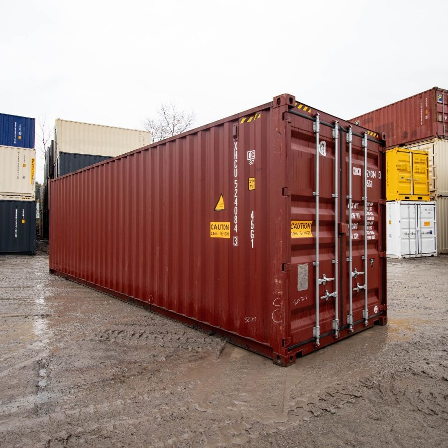 30’HC New Cut-Down Shipping Container - Charlie Container Crew Pty Ltd